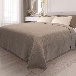 Εικόνα της ΚΟΥΒΕΡΛΙ LIGERO MOCCA 220X240