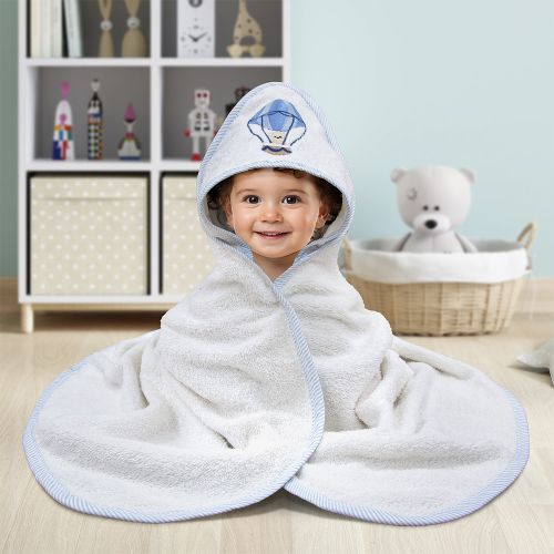 Εικόνα της ΚΑΠΑ PALONCINO WHITE/BLUE 75X75