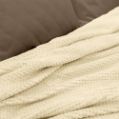 Εικόνα της Κουβέρτα Υπέρδιπλη (220x240) Fleece Napnest Εκρού