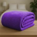 Εικόνα της Κουβέρτα Υπέρδιπλη (220x240) Fleece Napnest Μωβ
