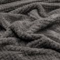 Εικόνα της Κουβέρτα Υπέρδιπλη (220x240) Fleece Napnest Σκούρο Γκρι