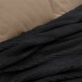 Εικόνα της Κουβέρτα Υπέρδιπλη (220x240) Fleece Napnest Μαύρο