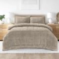 Εικόνα της Κουβερτοπάπλωμα Μονό (160x220) Lofti Taupe
