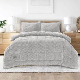 Εικόνα της Κουβερτοπάπλωμα Υπέρδιπλο (220x240) Lofti Ασημί