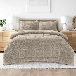 Εικόνα της Κουβερτοπάπλωμα Υπέρδιπλο (220x240) Lofti Taupe