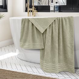 Εικόνα της Σετ πετσέτες 3τμχ (30x50,50x90,70x140) Veluva Λεμονί