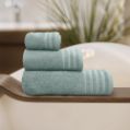 Εικόνα της Σετ πετσέτες 3τμχ (30x50,50x90,70x140) Veluva Μέντα