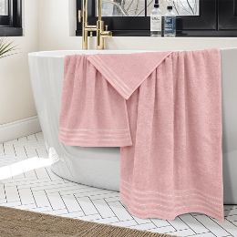 Εικόνα της Σετ πετσέτες 3τμχ (30x50,50x90,70x140) Veluva Κοραλί