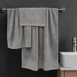 Εικόνα της Σετ πετσέτες 3τμχ (30x50,50x90,70x140) Serapha Μόκα