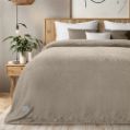 Εικόνα της Κουβέρτα Υπέρδιπλη (220x240) Flannel Lofti Taupe