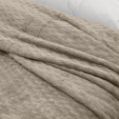 Εικόνα της Κουβέρτα Υπέρδιπλη (220x240) Flannel Lofti Taupe