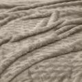 Εικόνα της Κουβέρτα Υπέρδιπλη (220x240) Flannel Lofti Taupe