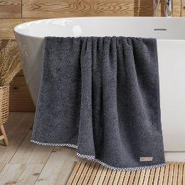 Εικόνα της Πετσέτα Σώματος (80x150) Marley Ανθρακί