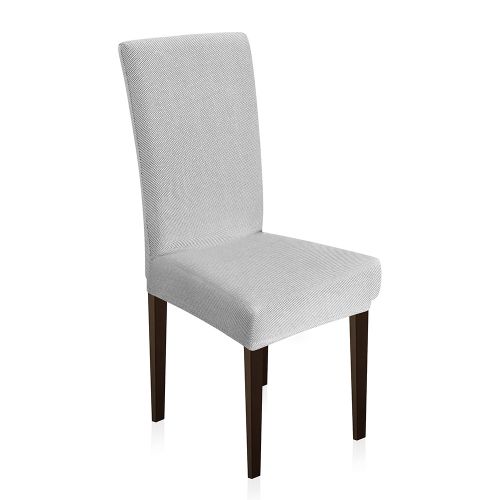 Εικόνα της Κάλυμμα Καρέκλας Ελαστικό Elegance Off White