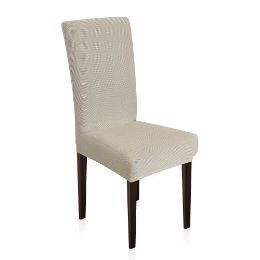 Εικόνα της Κάλυμμα Καρέκλας Ελαστικό  Elegance Μπεζ
