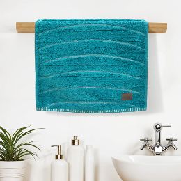 Εικόνα της Πετσέτα Χεριών (40x60) Loomline Πετρόλ