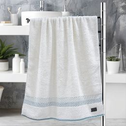 Εικόνα της Πετσέτα Σώματος (70x140) Igalo Λευκό/Μέντα