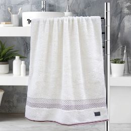 Εικόνα της Πετσέτα Σώματος (70x140) Igalo Λευκό/Ροζ