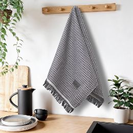 Εικόνα της Ποτηρόπανο (40x60) Niksi Σκούρο Γκρι