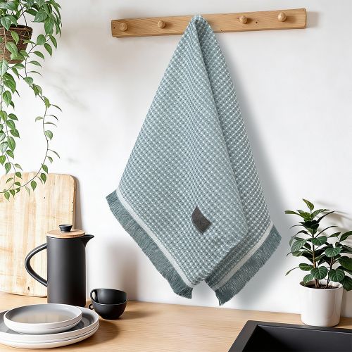 Εικόνα της Ποτηρόπανο (40x60) Niksi Πετρόλ