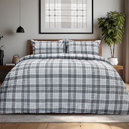 Εικόνα της Σετ Σεντόνια Υπέρδιπλα (240x260) Panier Γκρι