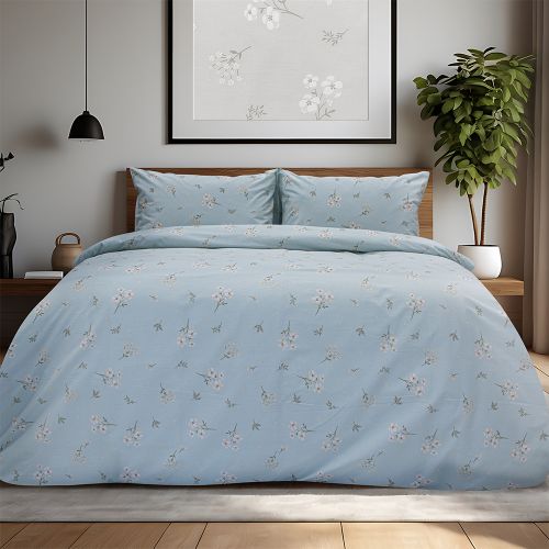 Εικόνα της Σετ Σεντόνια Υπέρδιπλα με Λάστιχο (165x200+32) Diminuto Μέντα