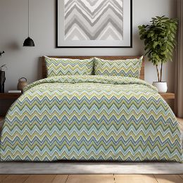 Εικόνα της Σετ Παπλωματοθήκη Μονή (165x245) Flots Πετρόλ