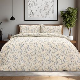 Εικόνα της Σετ Παπλωματοθήκη Μονή (165x245) Amandes Μπλε