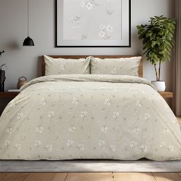 Εικόνα της Σετ Παπλωματοθήκη Υπέρδιπλη (225x245) Diminuto Μπεζ