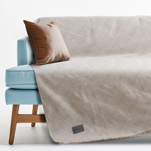 Εικόνα της Ριχτάρι Καναπέ Τριθέσιο (180x300) Serpente Μπεζ