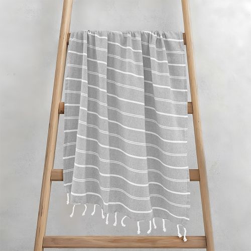 Εικόνα της Pestemal Παρεό Veliu 90x180 Γκρι