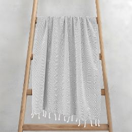 Εικόνα της Pestemal Παρεό Aureva 90x180 Γκρι