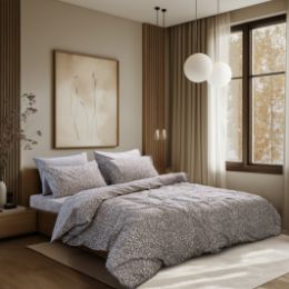 Εικόνα της Ζεύγος Μαξιλαροθήκες (52x75) Naptik Taupe