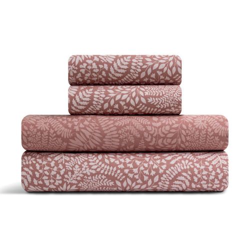 Εικόνα της Σετ Σεντόνια Μονά (170x260) Beliz Dusty Pink