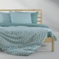 Εικόνα της Σετ Σεντόνια King Size (260X270) Ikat Μέντα