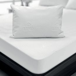 Εικόνα της Σετ Μαξιλαροθήκες 50x70 Jacquard Λευκό