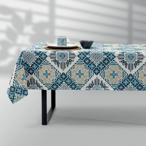 Εικόνα της Τραπεζομάντηλο Artisan 140x220 Μπλε