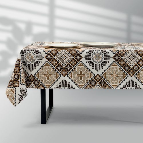 Εικόνα της Τραπεζομάντηλο Artisan 140x220 Καφέ