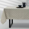 Εικόνα της Τραπεζομάντηλο Ambient 140x180 Εκρού-Μαύρο