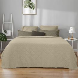 Εικόνα της ΚΟΥΒΕΡΛΙ LIPE BEIGE 160Χ220