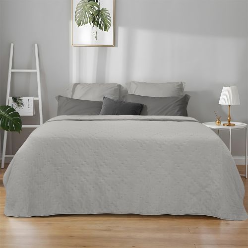 Εικόνα της ΚΟΥΒΕΡΛΙ LIPE GRAY 160Χ220