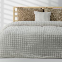 Εικόνα της Κουβερτοπάπλωμα Ημίδιπλο 160x220 Kvall Off White