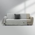 Εικόνα της Ριχτάρι Καναπέ Διθέσιο (180x250) Raya Off White